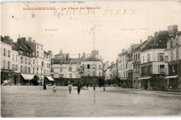COULOMMIERS: La Place Du Marché - Très Bon état - Coulommiers