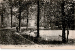 COMBS-la-VILLE: Carrefour De Combs-la-ville, Forêt De Sénart - Très Bon état - Combs La Ville