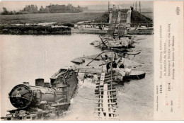 LIZY-sur-OURCQ: Pont Sur L'ourcq Détruit Pendant La Bataille De Meaux - Très Bon état - Lizy Sur Ourcq