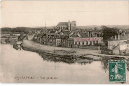 MONTEREAU: Vue Générale - Très Bon état - Montereau