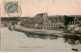 MONTEREAU: Vue Générale - Très Bon état - Montereau