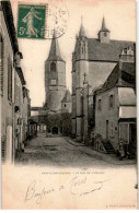 CHATILLON-COLIGNY: La Rue De L'église - Très Bon état - Chatillon Coligny