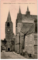 CHATILLON-COLIGNY: L'église Et Le Clocher XVIe Siècle - Très Bon état - Chatillon Coligny