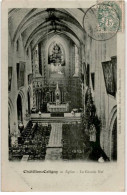 CHATILLON-COLIGNY: église La Grande Nef - Très Bon état - Chatillon Coligny