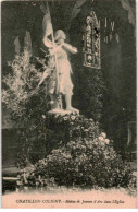 CHATILLON-COLIGNY: Statue De Jeanne D'arc Dans L'église - Très Bon état - Chatillon Coligny