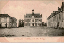 CHATILLON-COLIGNY: Place Coligny - Très Bon état - Chatillon Coligny