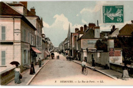 NEMOURS: La Rue De Paris - Très Bon état - Nemours