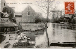 NEMOURS: La Fontaine Saint-jean - Très Bon état - Nemours