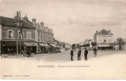 MONTEREAU: Place Et Avenue De La Gare - Très Bon état - Montereau