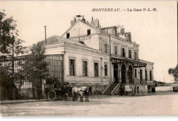 MONTEREAU: La Gare P.L.M. - Très Bon état - Montereau