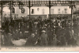 MONTEREAU: Cconcours De Pêche Du "petit Journal" Le Pesage Du Poisson - Très Bon état - Montereau