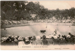 MONTEREAU: Courses De Taureaux - Très Bon état - Montereau