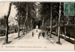 MONTEREAU: Le Boulevard Leboeuf De Mont-germont - Très Bon état - Montereau