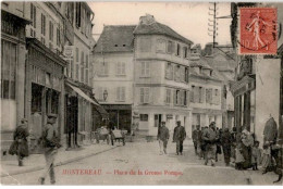 MONTEREAU: Place De La Grosse Pome - état - Montereau