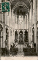 MONTEREAU: Intérieur De L'église - Très Bon état - Montereau