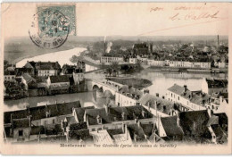 MONTEREAU: Vue Générale (prise Du Coteau De Surville) - état - Montereau