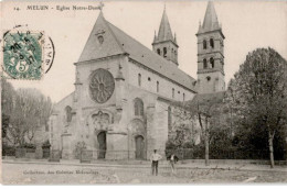 MELUN: église Notre-dame - Très Bon état - Melun