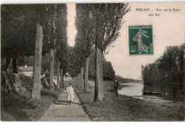 MELUN: Vue Sur La Seine Côté Est - Très Bon état - Melun