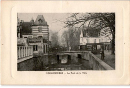 COULOMMIERS: Le Pont De La Ville - Très Bon état - Coulommiers