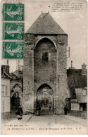 MORET-sur-LOING: Porte De Bourgogne Vu Du Pont - Très Bon état - Moret Sur Loing