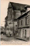 MORET-sur-LOING: Vieille Maison Et L'église - Très Bon état - Moret Sur Loing