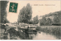 MORET: Péniche Sur Le Canal - Très Bon état - Moret Sur Loing