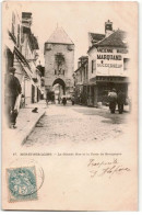 MORET-sur-LOING: La Grande Rue Et La Porte De Bourgogne - Très Bon état - Moret Sur Loing