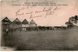 AVIATION: Circuit De L'est Aubrun Moissan Leblanc S'apprêtent à Partir D'amiens - Très Bon état - ....-1914: Precursors