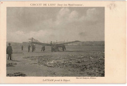 AVIATION: Circuit De L'est Issy-les-moulineaux Latham Prend Le Départ - Très Bon état - ....-1914: Precursores