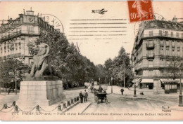 AVIATION: Paris XIVe Arrondissement Place Et Rue Denfert-rochereau Colonel Défenseur De Belfort - état - ....-1914: Precursores