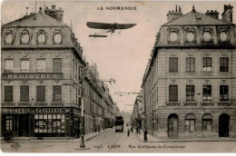 AVIATION: Caen Rue Guillaume-le-conquérant - Très Bon état - ....-1914: Precursores