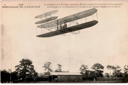 AVIATION: Aéroplane De L'aviateur Américain Wright Pendant Le Vol Plané - Très Bon état - ....-1914: Précurseurs
