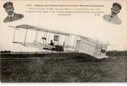 AVIATION: Biplan Des Frères Albert Et Emile Bonnet-labranche, Moteur Antoinette 80HP - Très Bon état - ....-1914: Précurseurs