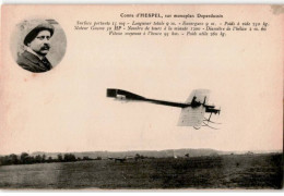 AVIATION: Comte D'Hespel Sur Monoplan Deperdussin Vitesse Moyenne ) L'heure 95km - Très Bon état - ....-1914: Vorläufer