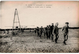 AVIATION: Levage Du Contrepoids De Lancement - Très Bon état - ....-1914: Precursors