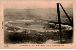 AVIATION: Autodrome De Linas Montlhéry, Vue De La Piste Prise En Avion - Très Bon état - ....-1914: Vorläufer