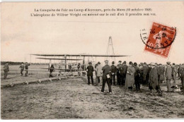 AVIATION: La Conquête De L'air Au Camp D'auvours, Près Du Mans 10 Octobre 1908 - Très Bon état - ....-1914: Précurseurs