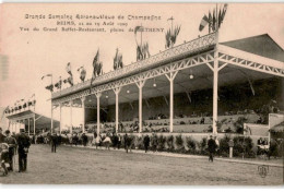 AVIATION: Grande Semaine Aéronautique De Champagne Reims Vue Du Grand Buffet-restaurant Béthany - Très Bon état - ....-1914: Précurseurs