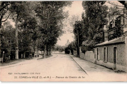 COMBS-la-VILLE: Avenue Du Chemin De Fer - Très Bon état - Combs La Ville