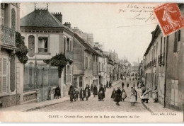 CLAYE: Grande-rue Prise De La Rue Du Chemin De Fer - Très Bon état - Claye Souilly