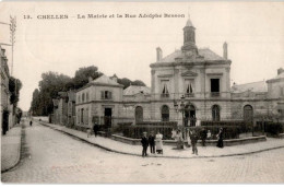 CHELLES: La Mairie Et La Rue Adolphe Besson - Très Bon état - Chelles