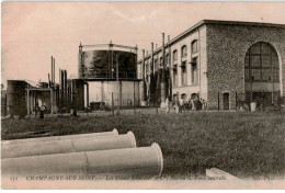 CHAMPAGNE-sur-SEINE: Les Usines Schneider Et Cie Station De Force Centrale - état Bon état - Champagne Sur Seine