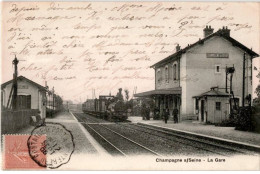 CHAMPAGNE-sur-SEINE: La Gare - Très Bon état - Champagne Sur Seine