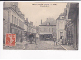 CHATILLON-COLIGNY - Grande Rue - Très Bon état - Chatillon Coligny