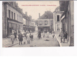 CHATILLON-COLIGNY - Grande Rue - Très Bon état - Chatillon Coligny