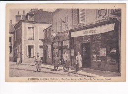 CHATILLON-COLIGNY - Rue Jean Jaurès - La Place De L'ancien Four Banal - Très Bon état - Chatillon Coligny