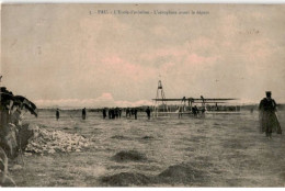 AVIATION: Pau L'école D'aviation L'aéroplane Avant Le Départ - état - ....-1914: Precursors