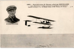 AVIATION: Hydroaéroplane H. Farman Piloté Par Chevillard - Très Bon état - ....-1914: Voorlopers