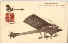 AVIATION: Monoplan Hanriot Pilotes Hanrio Marcel 15 Ans, Wagner - état - ....-1914: Précurseurs