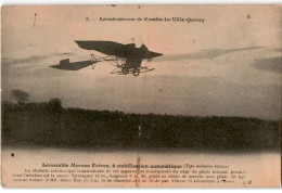 AVIATION: Aérodrome De Bombs-la-ville-quiney Aérostable Moreau Frères à Stabilisation Automatique - ....-1914: Precursores